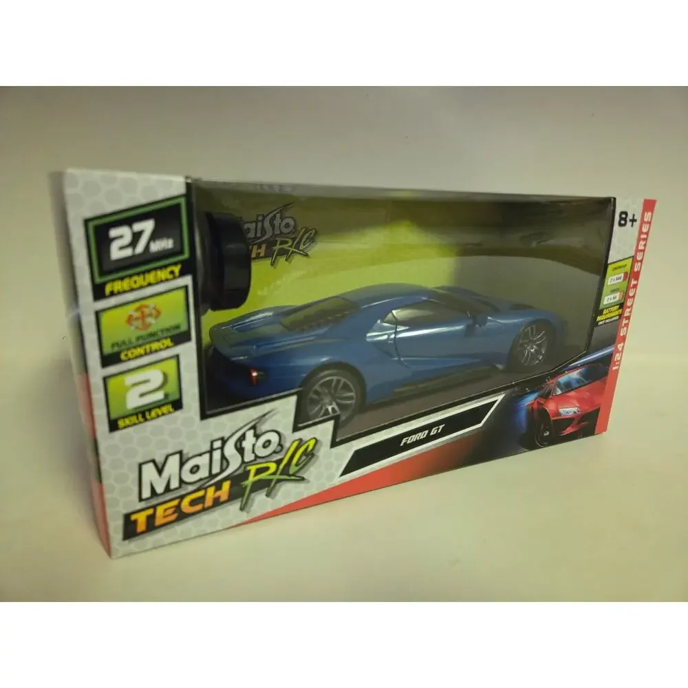 Blue Maisto Tech R/C Ford GT 1:6 Scale